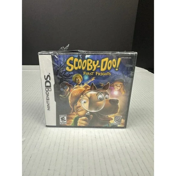 Scooby-Doo First Frights 3DS Nintendo Packaging Has Small Tear. See Pictures