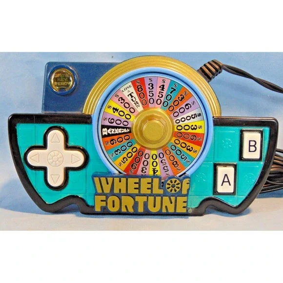 Wheel of‎ Fortune TV Plug N Play Game Jakks Pacific Video Plug and Play (Tested)