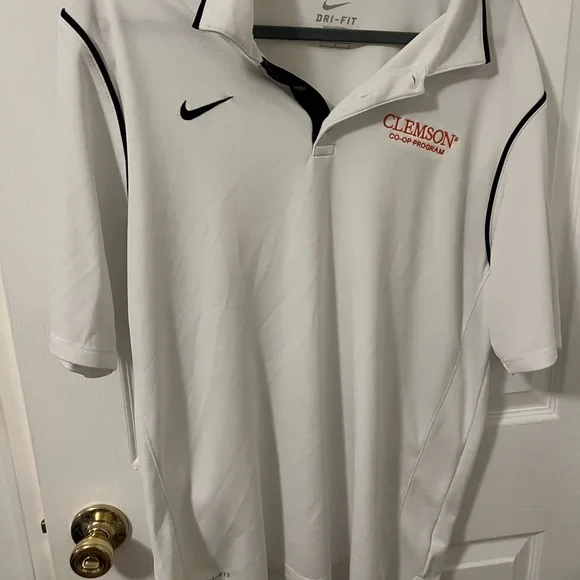 Nike Men's White Polo Shirt