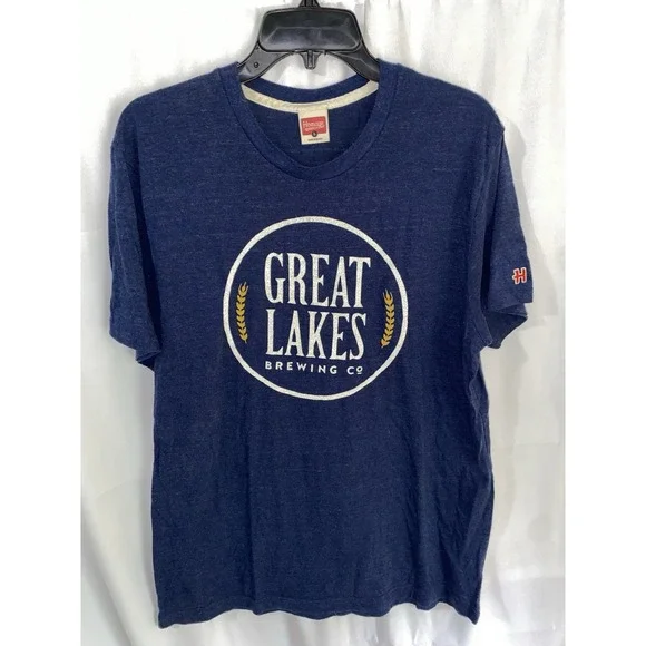 Homage Great Lakes Brewing Co Beer T Shirt Large