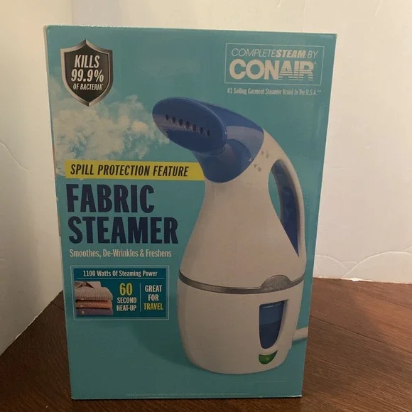 Conair Complete Steam Hand Held Travel Garment Fabric Steamer 60 second Heat Up