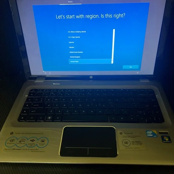 Hp pavilion laptop
