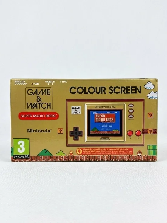 Nintendo Game & Watch: Super Mario Bros. Colour Screen (Gold)