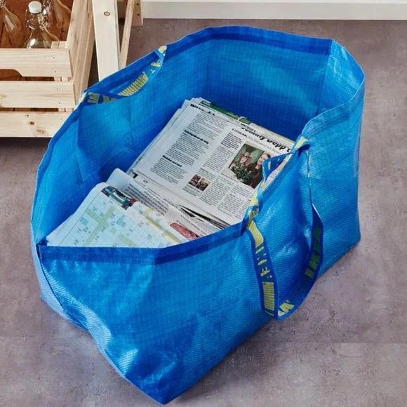 4 - IKEA FRAKTA Large Storage Shopping tote bags