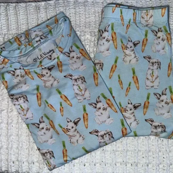 LEV BABY EASTER PJ SET 7/8Y