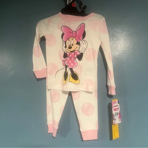 Disney Minnie Mouse Polka Dot Pajama Set