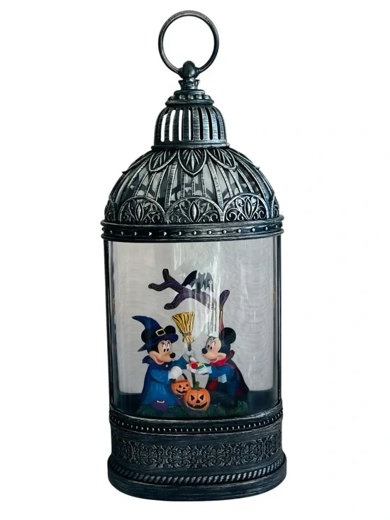 Disney Halloween Spooky Mickey & Minnie LED Light Lantern