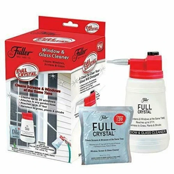 Fuller Brush As Seen On TV Full Crystal Window‎ & Outdoor Surface Cleaner