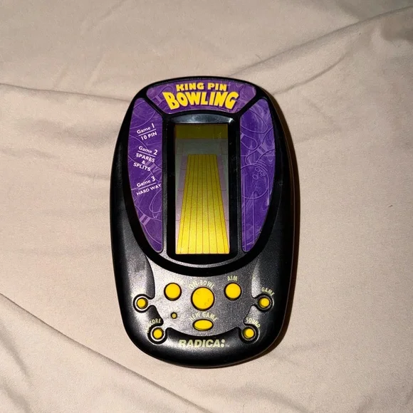 Radica King Pin Bowling‎ Handheld Game 3733 TESTED AND WORKS