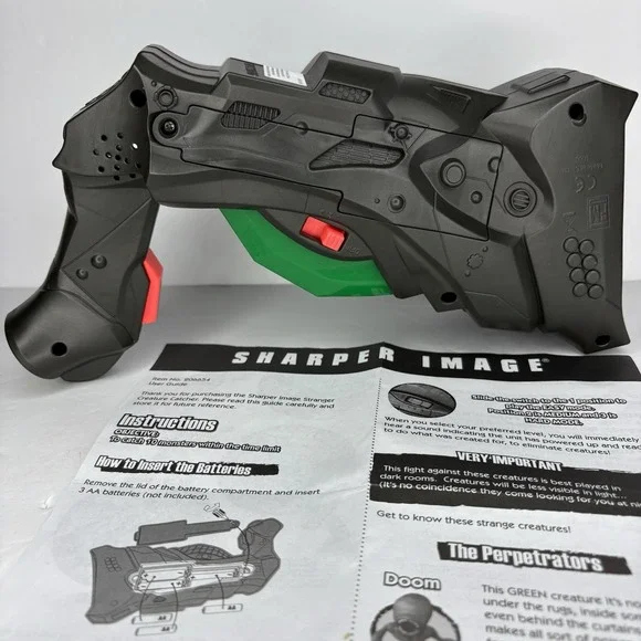 Sharper Image Stranger Creature‎ Catcher Ghost Monster Hunting Game