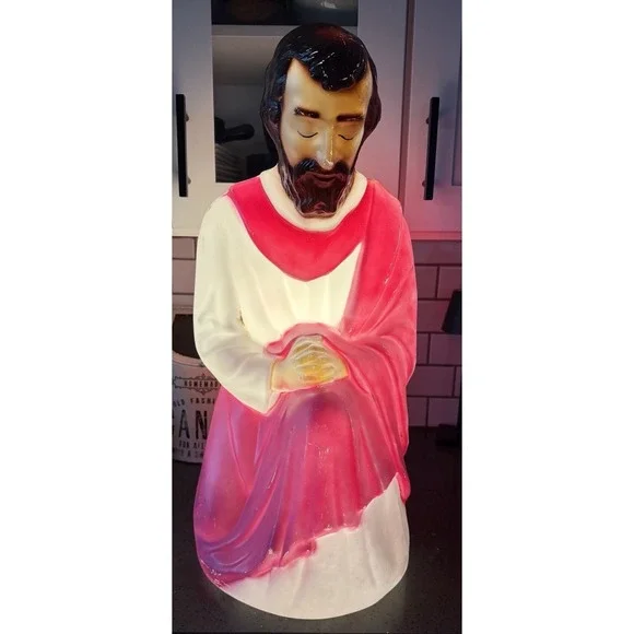 Vtg Empire Plastic Nativity Joseph 27