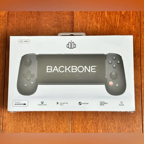 Backbone USB-C Mobile Gaming Controller for Android Phones, Color: Black