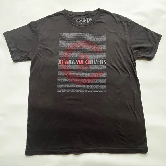 Alabama Chivers Men's Black Graphic T-Shirt XL