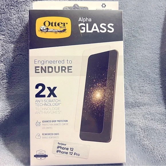 Otterbox Alpha glass for iPhone 12/iPhone 12 Pro