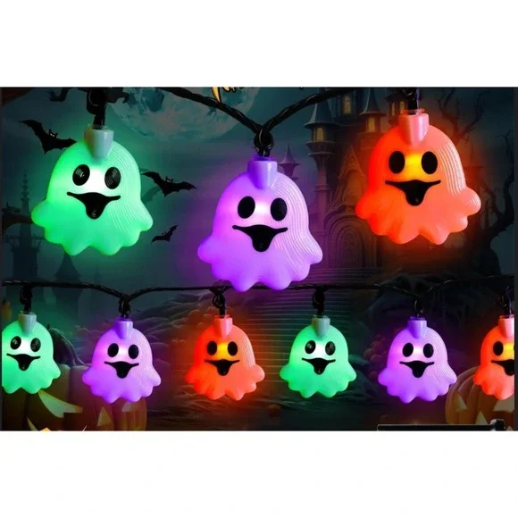 Recesky 70 LED 29 Ft String Lights Ghost sz 2