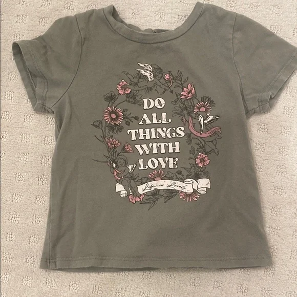 Kids Graphic Tee - Green