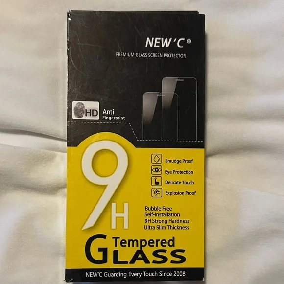 NEW'C iPhone 14 Tempered Glass Screen Protector