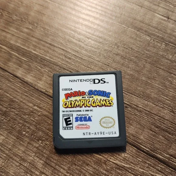 Nintendo DS Mario And‎ Sonic Olympic Games Cartridge Only