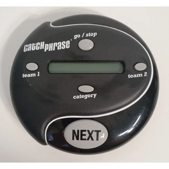 Hasbro Catch Phrase Handheld Electronic Game‎ Black 2016 Tested Works