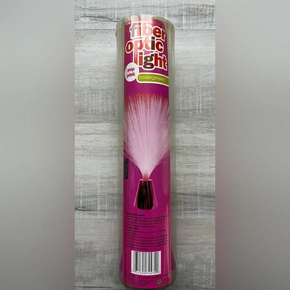 ROOM 2 ROOM Pink Fiber Optic Light