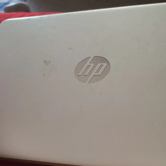 HP Sleek Silver Laptop