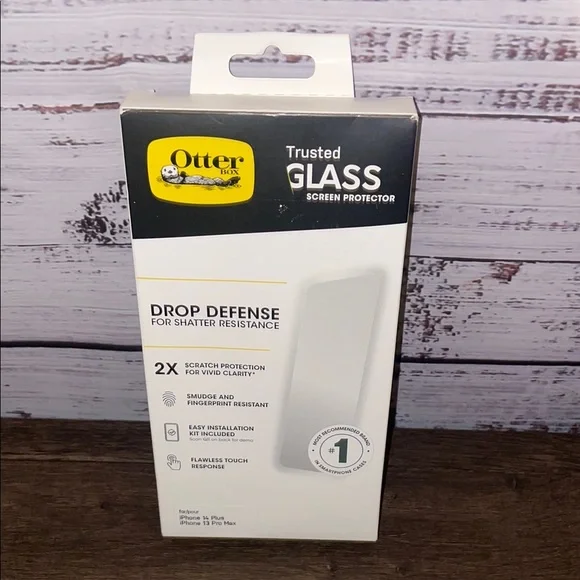 OtterBox Trusted Glass Screen Protector IPhone 14 Plus/13 Pro Max- Clear