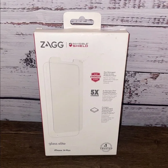 InvisibleShield Glass Elite Screen Protector for iPhone 14 Plus - Clear