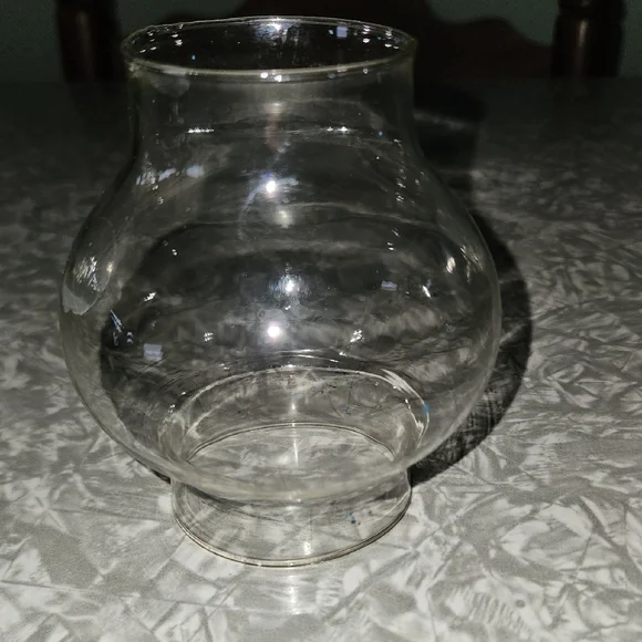 Elegant Clear Glass Globe