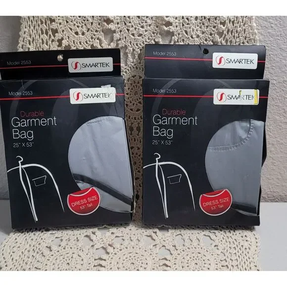 Set Of 2 NEW Smartek Durable Garment Bag 25