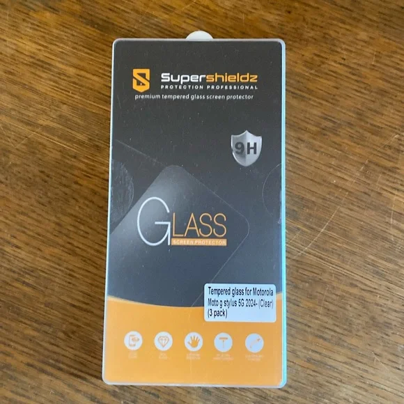 SuperShieldz tempered glass screen protector-Motorola Moto g stylus 5G 2024