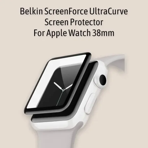 Belkin ScreenForce UltraCurve Screen Protector - For Apple Watch - 38mm