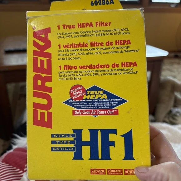 OEM Genuine Eureka HF1 HEPA Filter 60286A‎ Made in Sweden