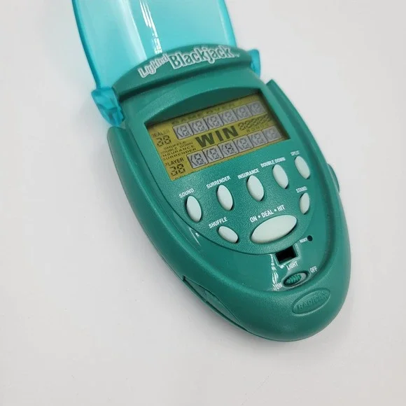 Radica Lighted Blackjack Flip-Top‎ Electronic Handheld Game