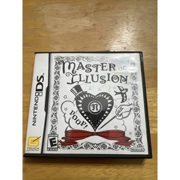 Master of Illusion (Nintendo DS, 2006) Complete w/ Manual & Inserts, Excellent