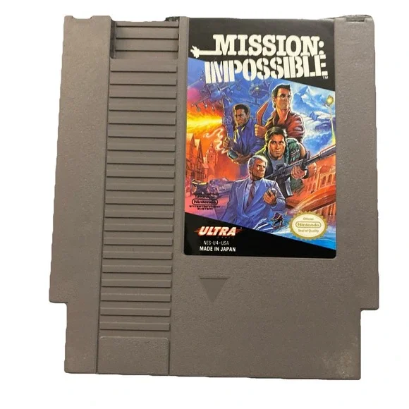 Mission: Impossible (Nintendo NES,‎ 1985) Cartridge Only