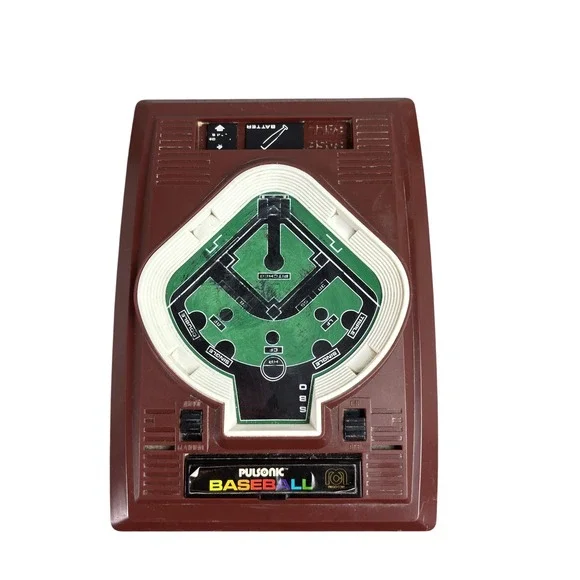 Baseball Pulsonic Electronic Handheld Game Japan 80s tested and working