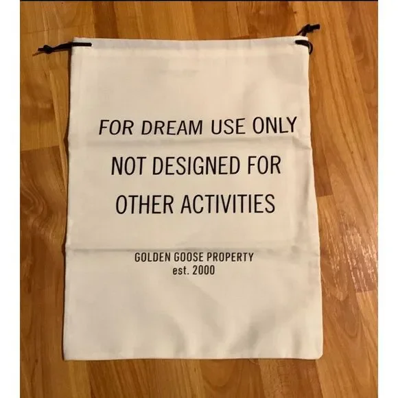 Golden Goose Dust Bag 15 1/2 x 12‎ inches