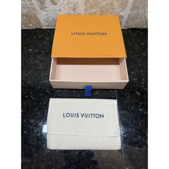 LOUIS VUITTON LV Authentic Drawer Gift Storage Box 6x5x2 With Dust Bag