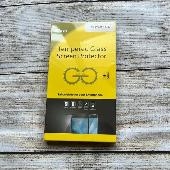 💞 JETech iPhone 11/XR Tempered Glass Screen Protector