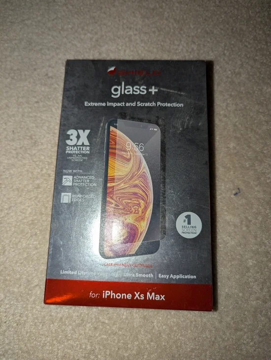 Nib InvisibleShield Glass Screen Protector for iPhone Xs Max