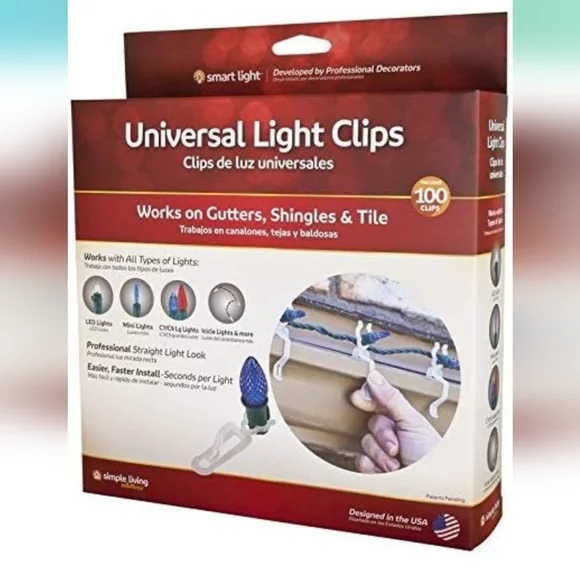 Universal Light Clips 100‎ count