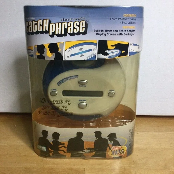 NEW‎ SEALED Hasbro Catch Phrase 2004 2nd Edition Electronic Handheld Party Game