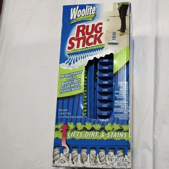 Bissell Woolite Rug Stick Carpet Floor Foam High Traffic Deep Cleaner Brush Kit