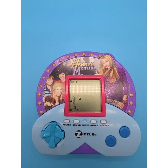 Hannah Montana Electronic Handheld Game 5 Games In 1 Zizzle 2007