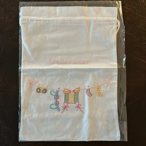 Lingerie Bag Embroidered