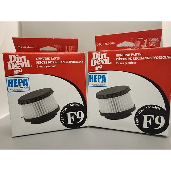 Dirt Devil Genuine F( Hepa Filter 3DJ0360000 (2) for Classic Hand Vac