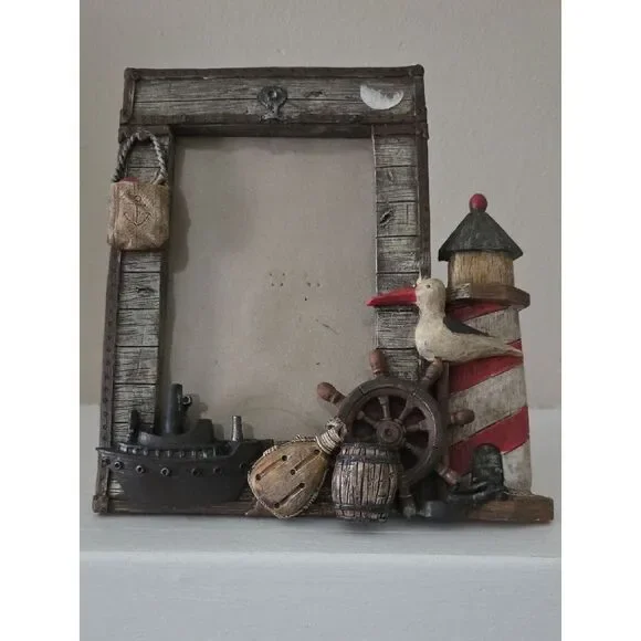Nautical Lighthouse Photo Frame -