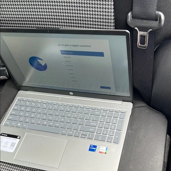 HP Gray Laptop with Intel Core