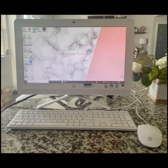 HP all in one desk top computer