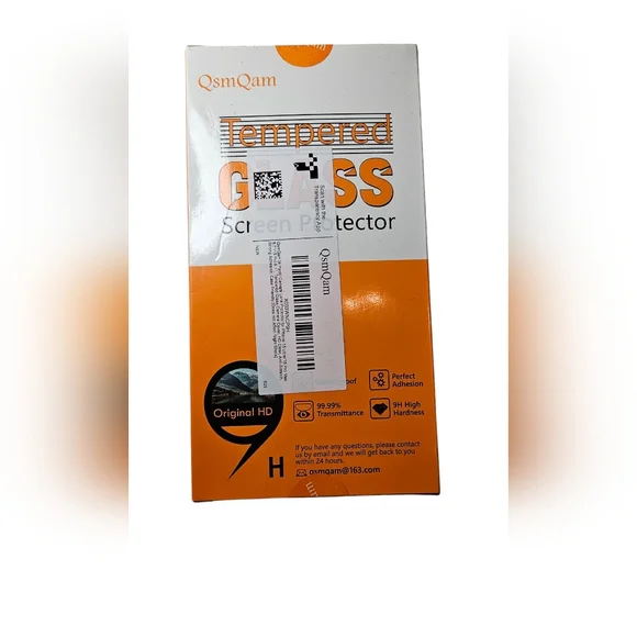 Tempered Glass Screen Protector - Orange